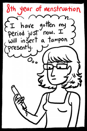 LOL comics doodles periods menstruation