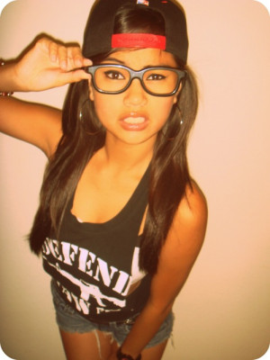 Cute #Dope #Girls With Snapbacks #Girls With Swag #Glasses #Hot Girls ...