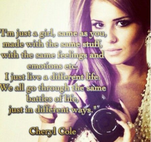 Cheryl Cole quote