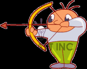 Kids Archery Clipart