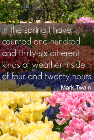 Mark Twain Spring Weather