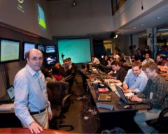 Stephen Wolfram at the launch of Wolfram|Alpha in 2009.