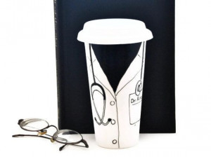 Doctor Coat Mug with Name Personalized Travel by PictureInADream, $35 ...