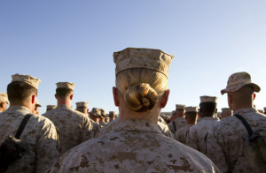 Marine with the FET (Female Engagement Team) 1st Battalion 8th Marines ...