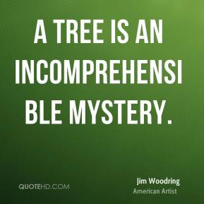Jim Woodring - A tree is an incomprehensible mystery.
