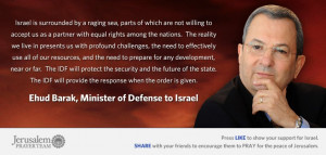 Famous Quotes About Israel : Ehud-Barak. : Mike Evans : Jerusalem ...