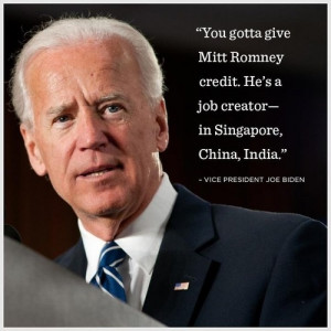Mitt Romney - Presidential race - campaign - Joe Biden - quote - job ...