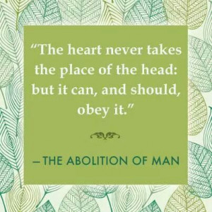 Quote from C.S. Lewis Book... 