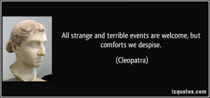 Cleopatra Quote