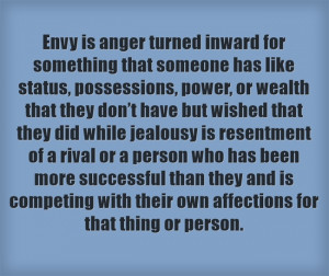quotes about jealousy and envy