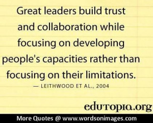 Quotes about lead...
