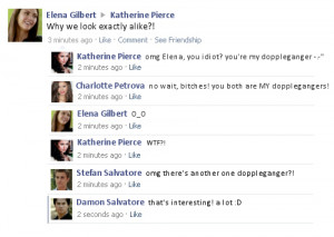 Omg so funny :) - stefan-and-elena Photo