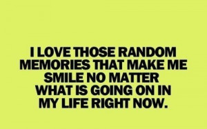 Love random memories