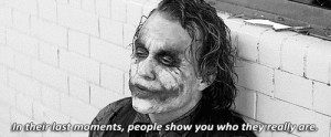 batman joker the dark knight heath ledger truth last moments animated ...