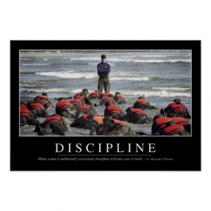 Discipline: Inspirational Quote Posters