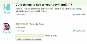 say to your boyfriend.. Hahaha.. Cute things to say to your boyfriend ...