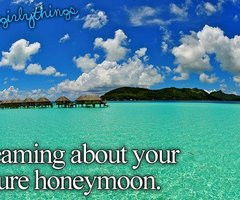 bora bora, honeymoon, just girly things, sea, summer - inspiring ...