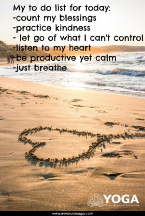 Inspirational quotes yoga