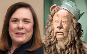 Candy Crowley and the Cowardly Lion