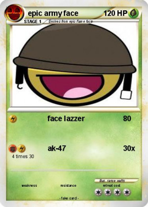 pokemon passport name epic army face type grass attack 1 face lazzer ...