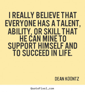 Quotes About Talent and Skills