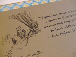 etsy.comWinnie the Pooh Quote