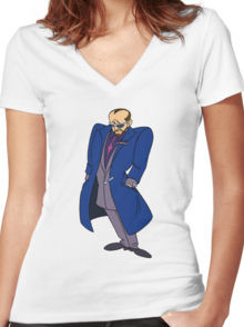 Bill and Ted - Rufus 01 Women's Fitted V-Neck T-Shirt