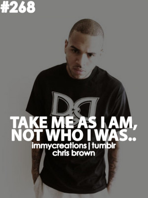Chris brown quotes on