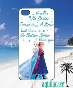 Disney Frozen anna and elsa quote iPhone 4/4s/5 by AquilaCase, $15.00 ...