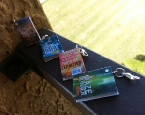 ... Death Cure, and Kill Order - Miniature Book Charms - 4 books in total