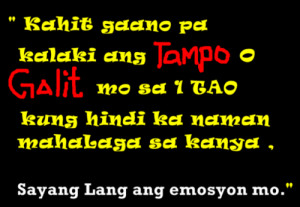 Tampo #galit #quotes #tagalog #pinoy #:(