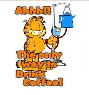 Garfield Coffee Cartoon #Coffee #Mokk-a #Mokka