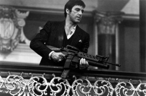 ... rough? Okay! Come say hello to my little friend…’ ( Scarface 1983