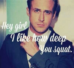Hey girl I like how deep you squat.