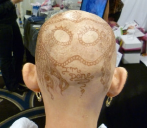Stephanie with her Henna Tattoo to celebrate the end of Chemo. Mardi ...