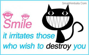 Smile It Irritates Those