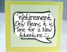 ... com retirement card and magnet quote yellow magnet card for retirement