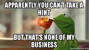 Kermit Drinking Tea meme