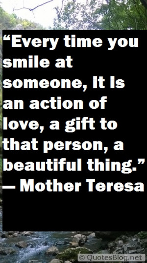 tag archives mother teresa quotation mother teresa smile quote picture