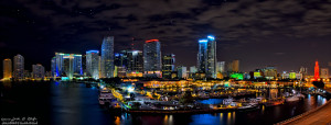 downtown-miami-hdr-panorama-bayside-by-night hdrcustoms website design ...