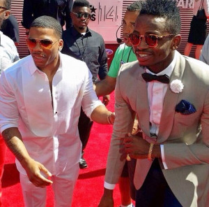 ... Platnumz akikaribishwa katika Red Carpet ya BET Awards huko California