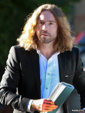 Justin Lee Collins swore at Anna Larke, calling her grossly offensive ...