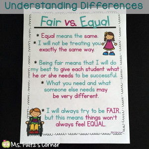 Fair Doesn't Have to Be Equal