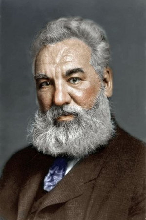 photo of Alexander Graham Bell, a famous scientist and inventor well ...