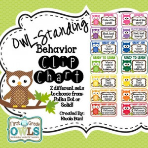 OWL-Standing Behavior Clip Chart