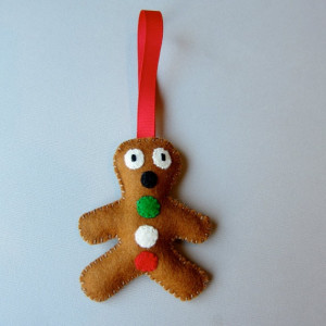 Gingerbread man ornament