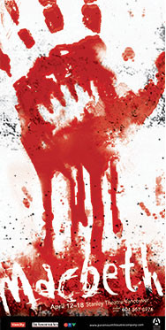 theatre poster macbeth and lady macbeth shed some serious blood ...