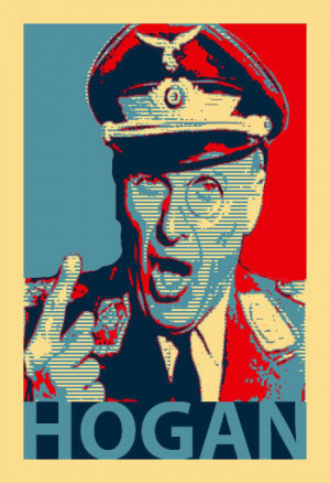Colonel Klink Obama Hope Poster Picture