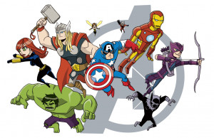 Avengers Cartoon Characters