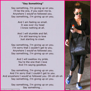 Khloe Kardashian, loves posting meaningful quotes and lyrics on her ...